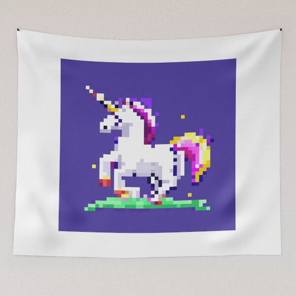 Item preview, Unicornio arcoíris número 1 designed and sold by PIXELS ART.
