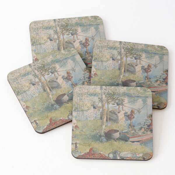 Item preview, Crayfishing (1899) - Carl Larsson designed and sold by SALON DES ARTS.