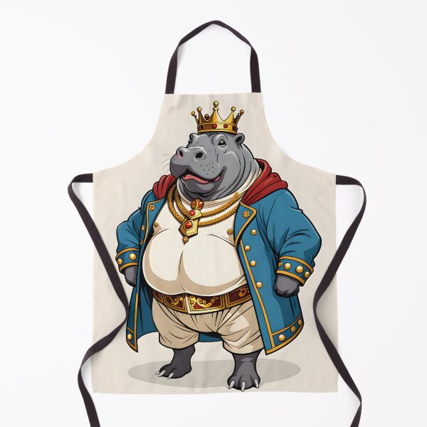 Item preview, King Hippopotamus designed and sold by CraftyUniverse.
