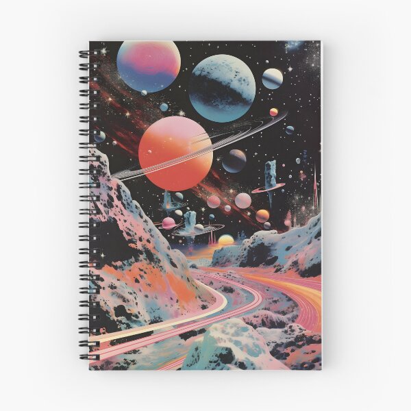 Item preview, Fairy Space Landscape of Extraterrestrial Surface with Rocky Canyon, Planet and Shining Stars designed and sold by Je-we.