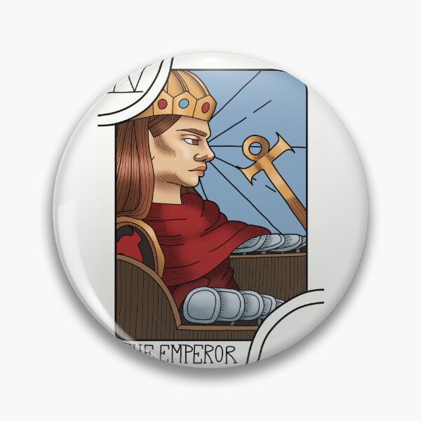 Artikelvorschau, Die Kaiser Tarot Karte entworfen und verkauft von Xyluxus.