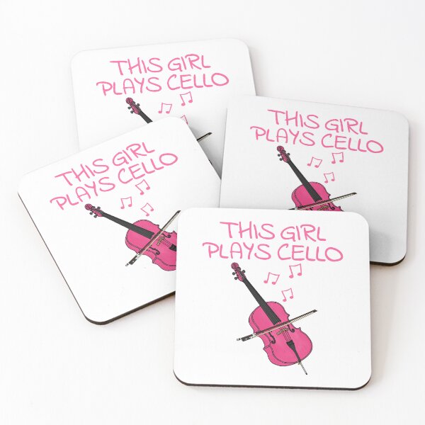 Item preview, This Girl Plays Cello, Female Cellist designed and sold by doodlerob.