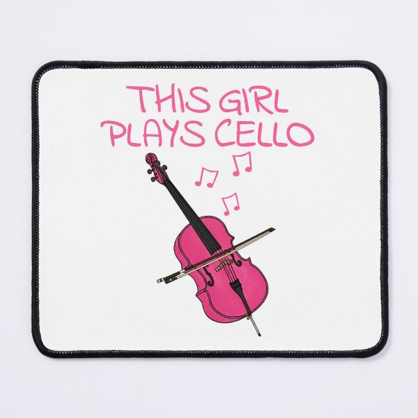 Item preview, This Girl Plays Cello, Female Cellist designed and sold by doodlerob.