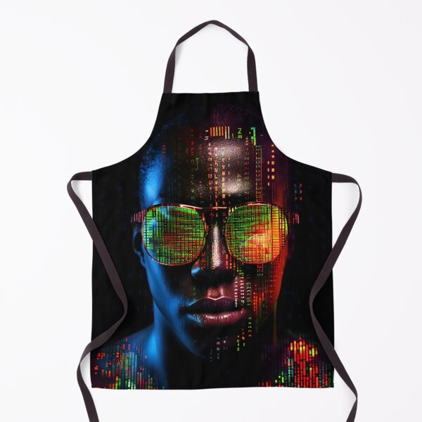 Item preview, Nerdy Hack Cyberpunk 3 designed and sold by Art by Lilia.