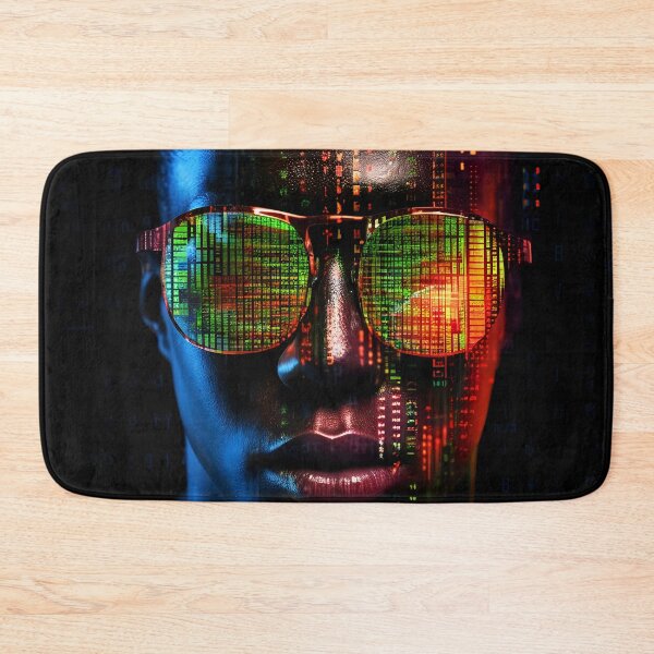 Item preview, Nerdy Hack Cyberpunk 3 designed and sold by Art by Lilia.