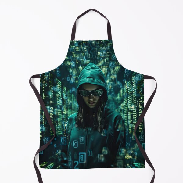 Item preview, Nerdy Hack Cyberpunk 4 designed and sold by Art by Lilia.