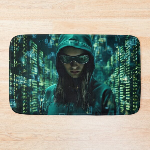 Item preview, Nerdy Hack Cyberpunk 4 designed and sold by Art by Lilia.