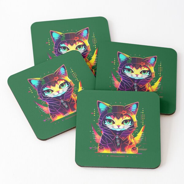 Item preview, A Cat Cyberpunk - collection II - v2 designed and sold by casanarco.