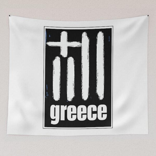 Item preview, Greek Flag Growing Up Greek Greece designed and sold by ProjectX23.