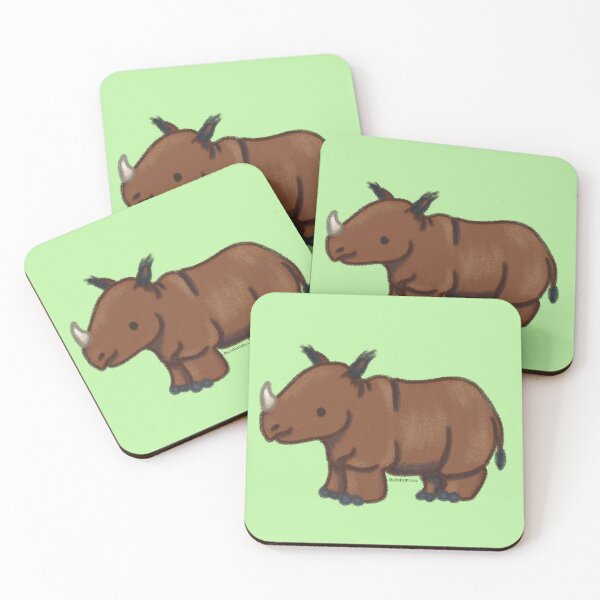 Item preview, Sumatran Rhino designed and sold by schellsstickers.