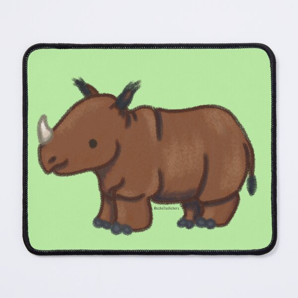 Item preview, Sumatran Rhino designed and sold by schellsstickers.