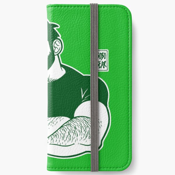 ADAM LIKES CROSSING ARMS - LINEART GREEN iPhone Wallet