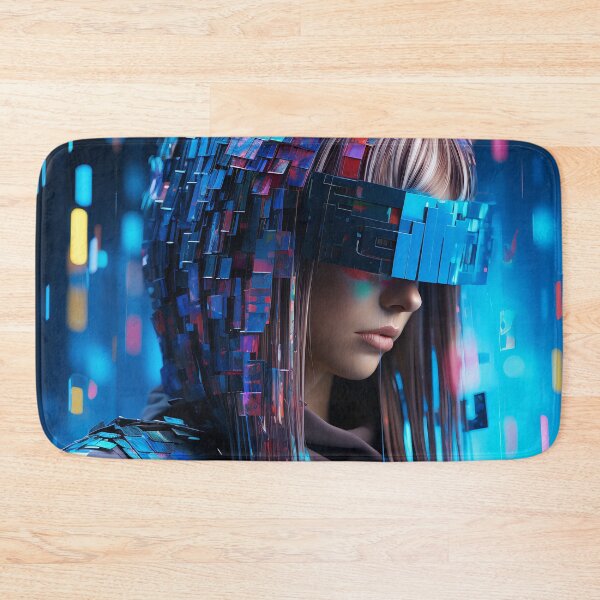 Item preview, Nerdy Hack Cyberpunk 5 designed and sold by Art by Lilia.