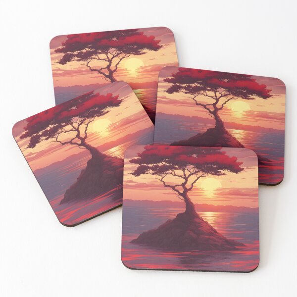 Item preview, Lone tree at sea designed and sold by MartialArtisan.