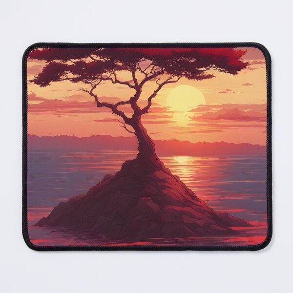 Item preview, Lone tree at sea designed and sold by MartialArtisan.