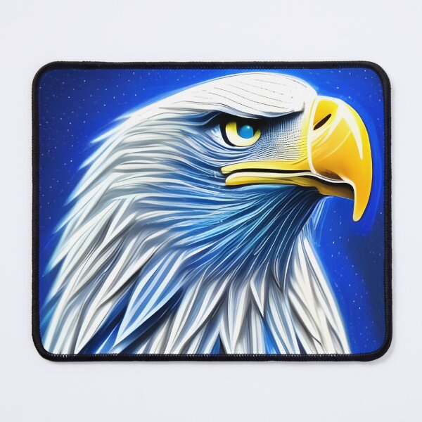 Item preview, Blue Crystal Eagle, Ai Generated Art  designed and sold by ACC .