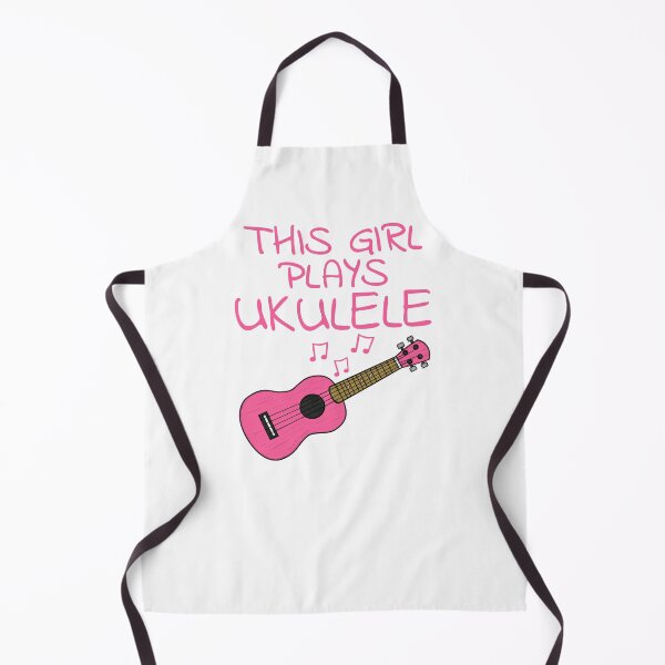 Item preview, This Girl Plays Ukulele, Female Uke Player, Ukulelist designed and sold by doodlerob.