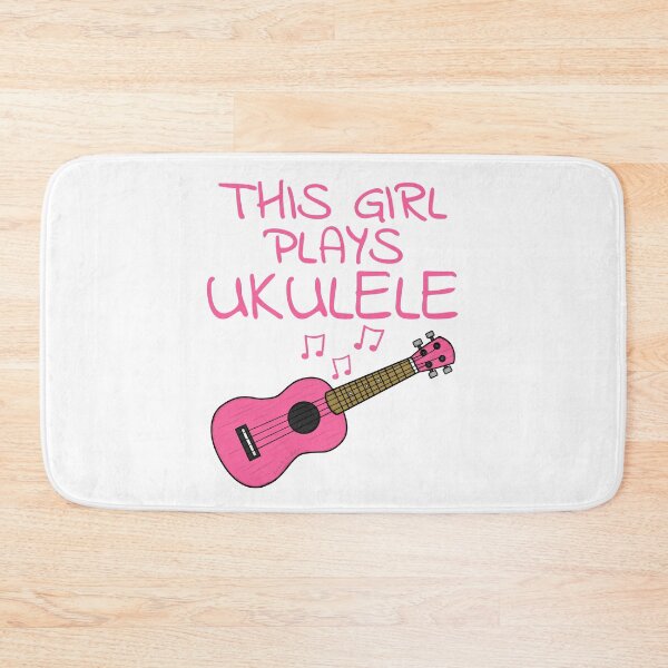 Item preview, This Girl Plays Ukulele, Female Uke Player, Ukulelist designed and sold by doodlerob.