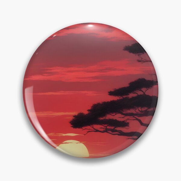 Item preview, Lone anime tree at sea designed and sold by MartialArtisan.