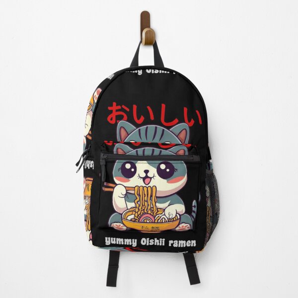 Item preview, Ramen Cat Love Eating Yummy Noodles With Chopsticks  designed and sold by netfires.