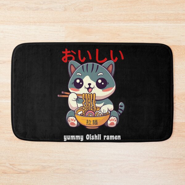 Item preview, Ramen Cat Love Eating Yummy Noodles With Chopsticks  designed and sold by netfires.