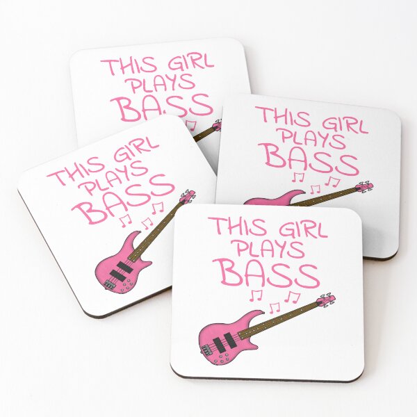 Item preview, This Girl Plays Bass, Female Bassist, Bass Guitarist designed and sold by doodlerob.