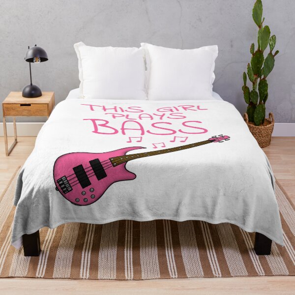 Item preview, This Girl Plays Bass, Female Bassist, Bass Guitarist designed and sold by doodlerob.