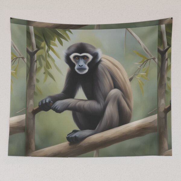 Item preview, Gibbon designed and sold by CraftyUniverse.