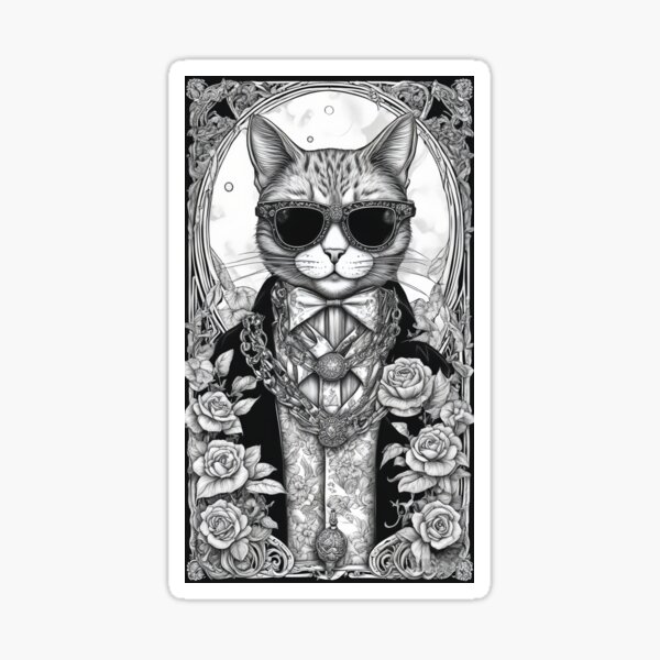 Gangster Cats Sticker