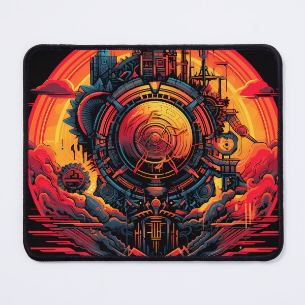 Item preview, “Mysteries of the Red Megalopolis” designed and sold by Art-Vortex-fr.