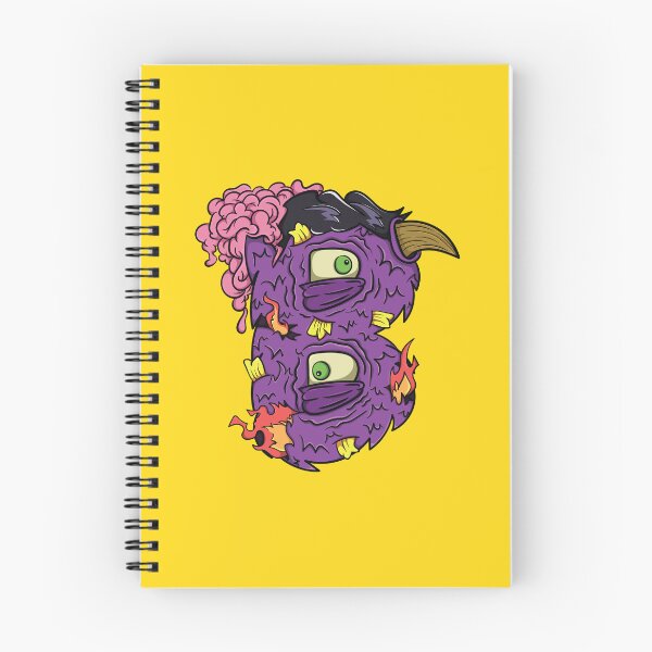 Item preview, Alphabet B Monster Design Illustration designed and sold by Cosmodoody.