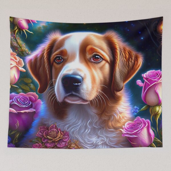 Item preview, Cute dog whose fantasy was saving the world designed and sold by M-Y-A-R-T-.