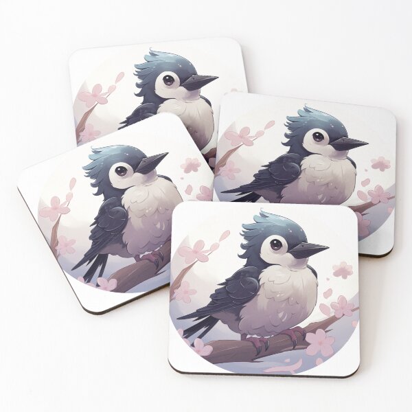 Item preview, Butcherbird , Autumn, Watercolor, designed and sold by Sunmoonlove.