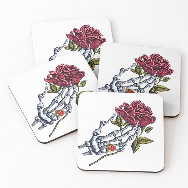 Item preview, Romantic Rose Skeleton Hand designed and sold by RachelRebel.