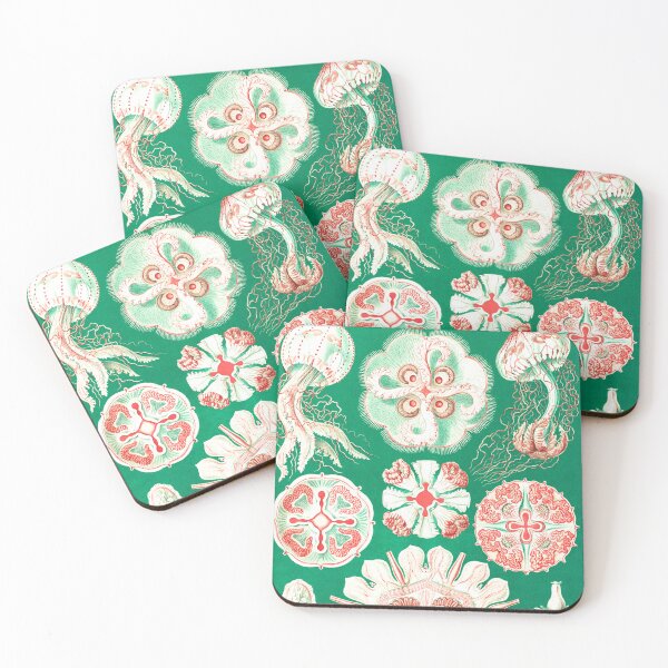 Item preview, Vintage Jellyfish - Green Jellies - Ernst Haeckel designed and sold by Epitome Girl.