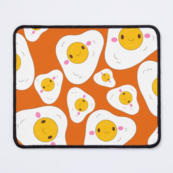 Item preview, Fun Fried Egg Pattern - Breakfast Art designed and sold by OrangeMG.