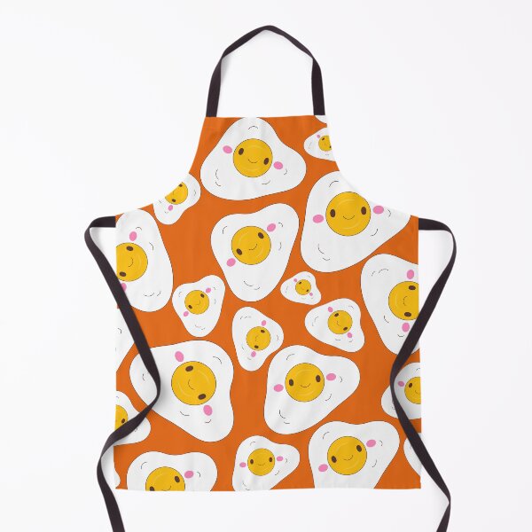 Item preview, Fun Fried Egg Pattern - Breakfast Art designed and sold by OrangeMG.