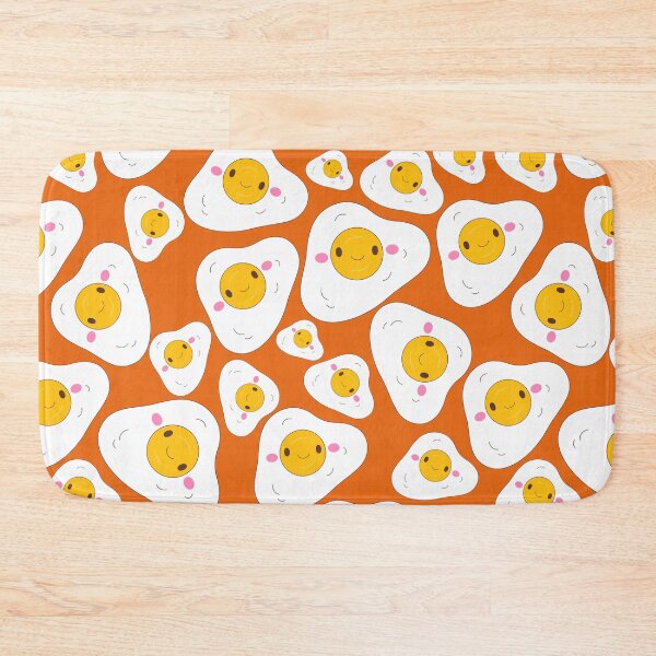 Item preview, Fun Fried Egg Pattern - Breakfast Art designed and sold by OrangeMG.