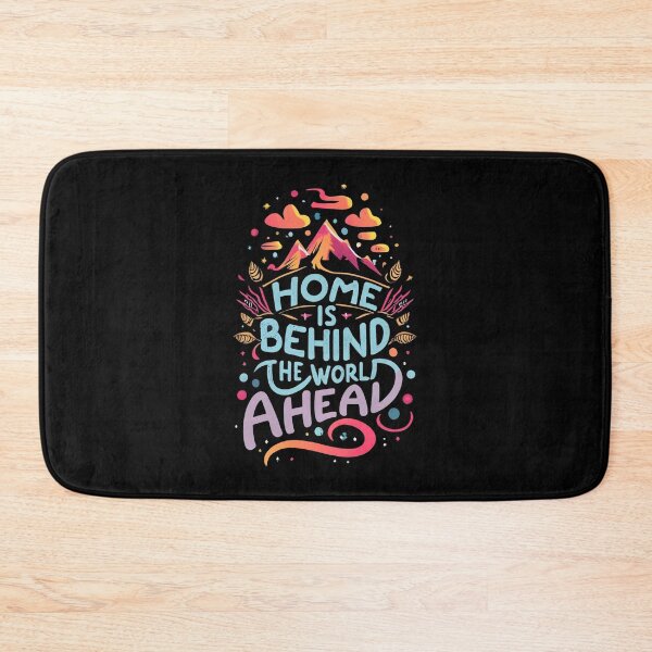 Item preview, Home is Behind, the Words Ahead - Typography - Fantasy designed and sold by Fenay Designs.