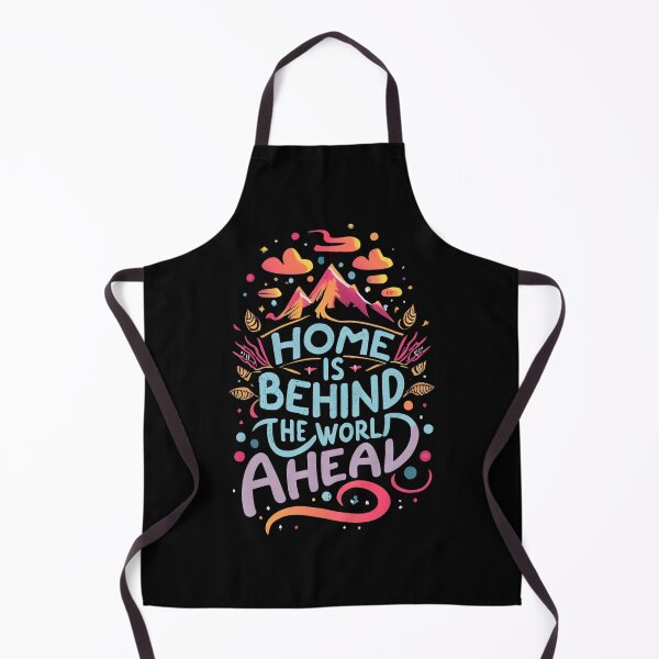 Item preview, Home is Behind, the Words Ahead - Typography - Fantasy designed and sold by Fenay Designs.