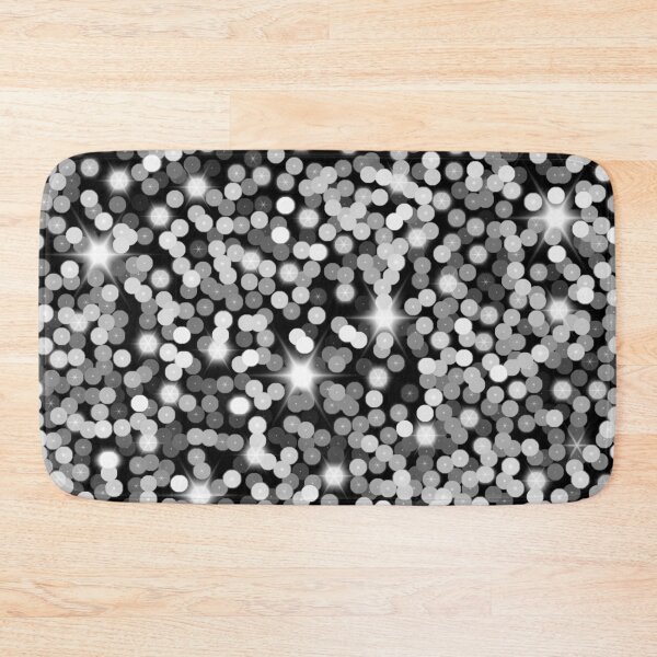 Item preview, Elegant Sequin Sparkly White Confetti Pattern designed and sold by Deborah Camp.
