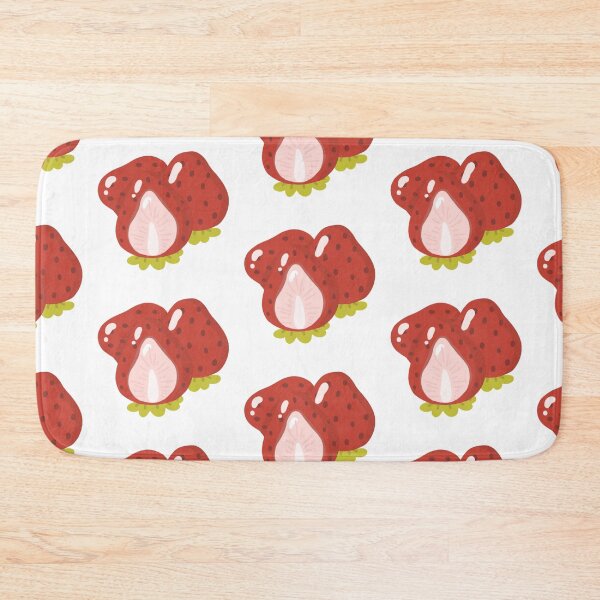 Item preview, Red strawberries look delicious  designed and sold by Noonznm.