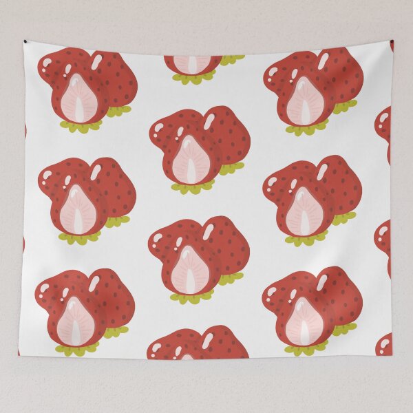 Item preview, Red strawberries look delicious  designed and sold by Noonznm.