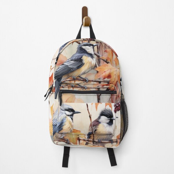 Item preview, Butcherbird , Autumn, Watercolor, designed and sold by Sunmoonlove.