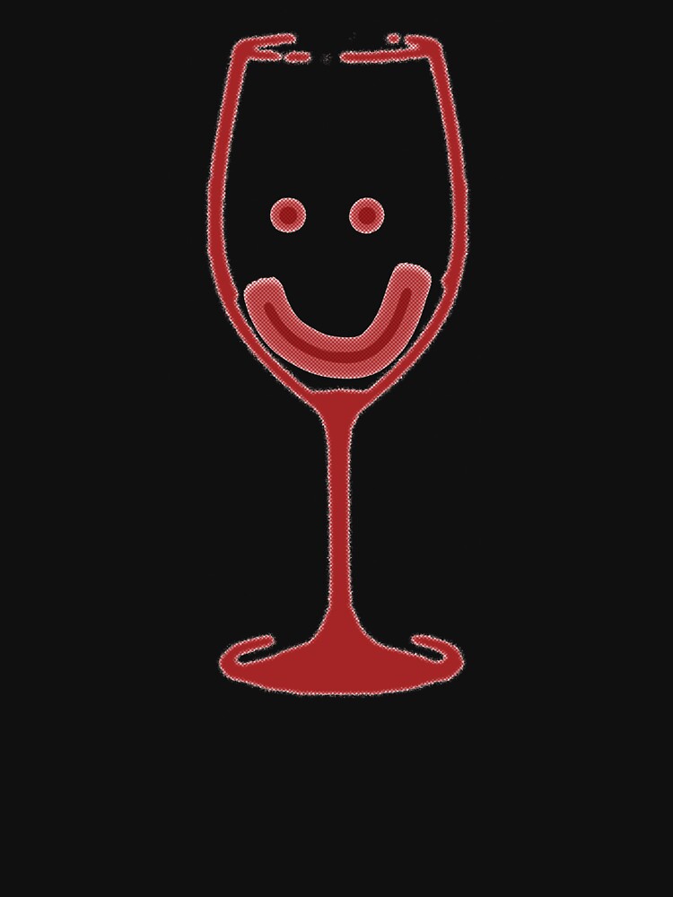 Smiley Wine Glass by wineimages