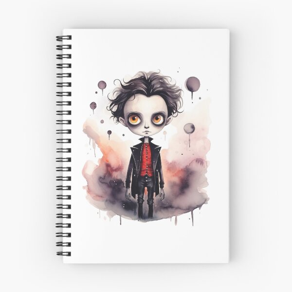 Item preview, Whimsical Halloween Vampire Digital Watercolor Style designed and sold by Geeknip.
