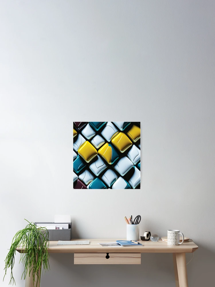 Thumbnail 2 of 3, Poster, Abstract Pattern designed and sold by Houerd.