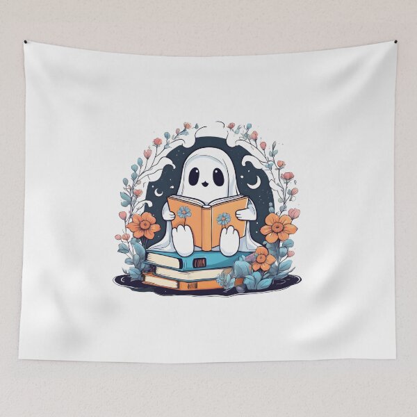Item preview, Book Lover Boo-Jee Ghost Boo ks XVIII designed and sold by DevemDavam.