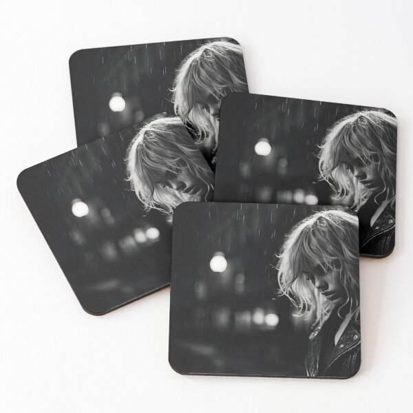 Item preview, Lady in Black and White Rain designed and sold by Visual-Elixir.
