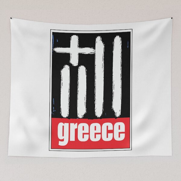 Item preview, Greek Flag Growing Up Greek Greece designed and sold by ProjectX23.